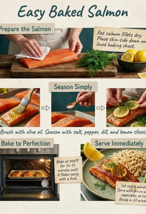 Easy Baked Salmon Recipe