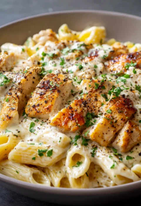 Easy Chicken Alfredo Pasta Recipe