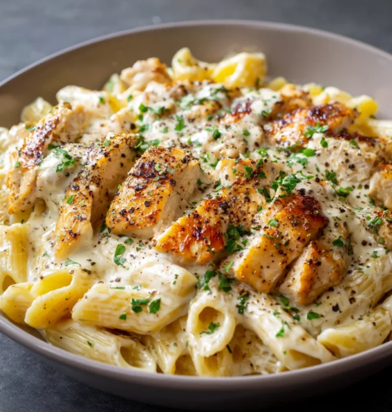 Easy Chicken Alfredo Pasta Recipe