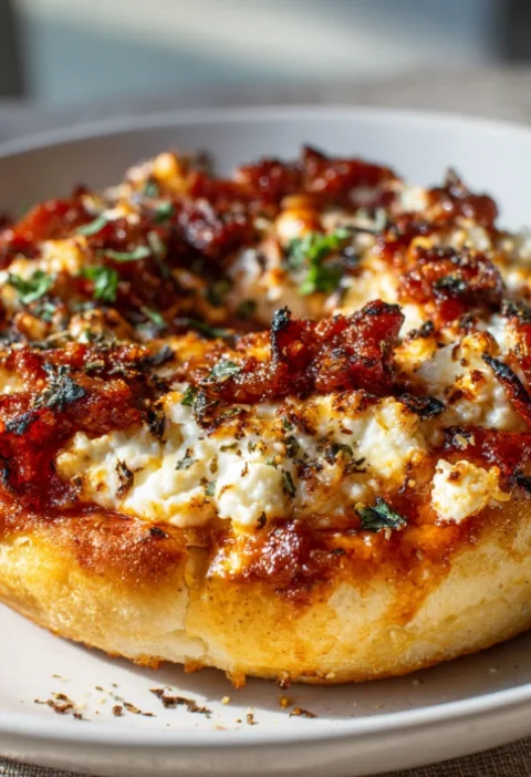 Easy Cottage Cheese Pizza Bowl Recipe