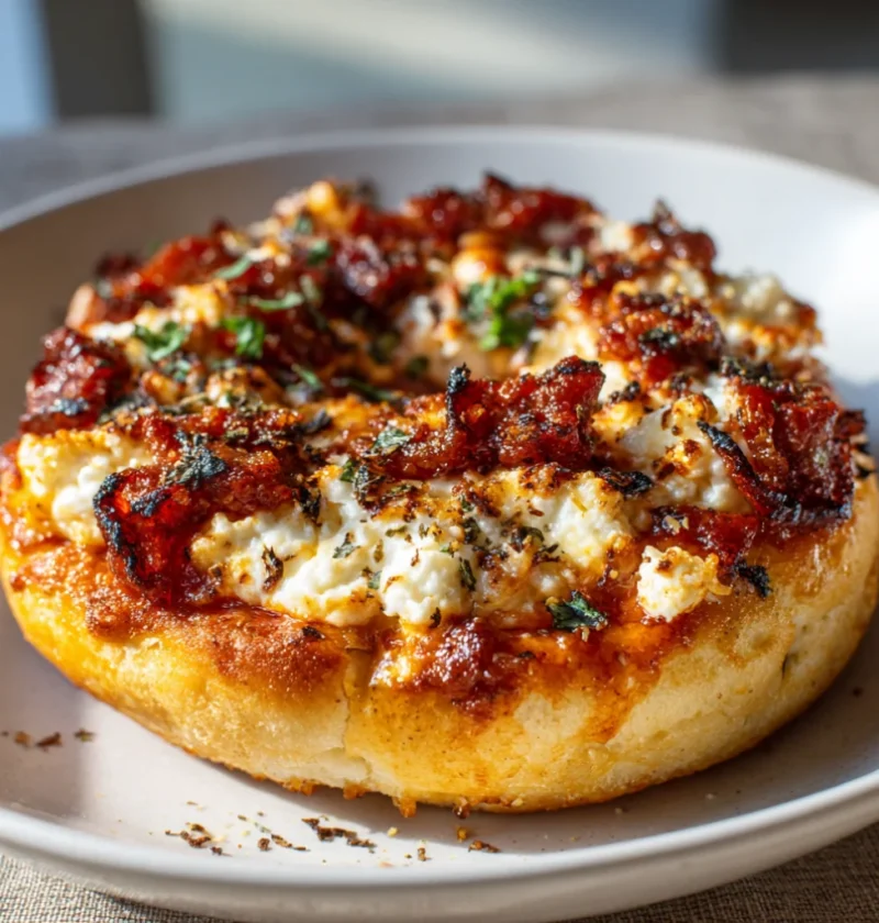 Easy Cottage Cheese Pizza Bowl Recipe