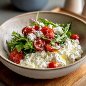 Easy Ricotta Salad Recipe : Fresh , Creamy & Ready in 10 Minutes