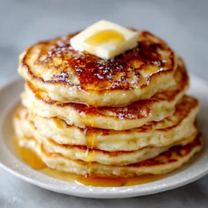 Fluffy Homemade Pancakes