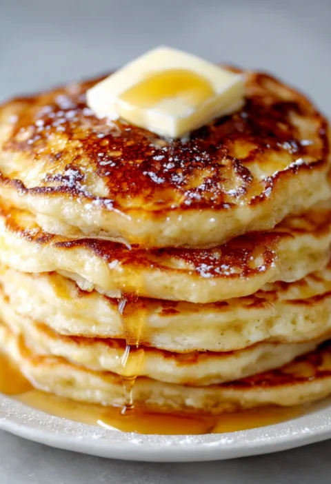 Fluffy Homemade Pancakes