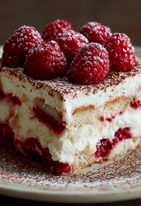Fresh Raspberry Tiramisu Recipe