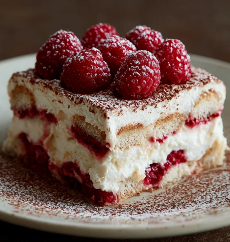 Fresh Raspberry Tiramisu Recipe