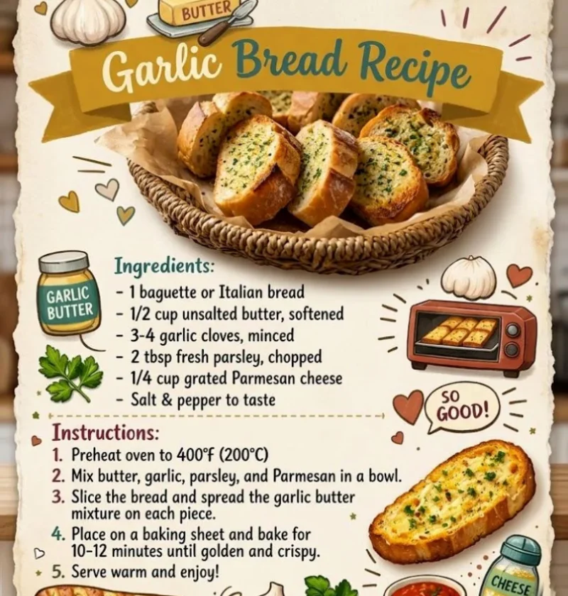 Garlic Bread Recipe
