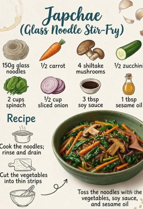 Glass Noodle Stir-Fry