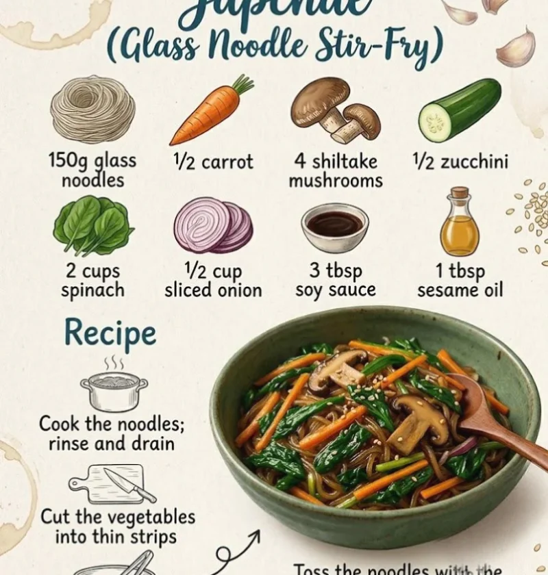 Glass Noodle Stir-Fry