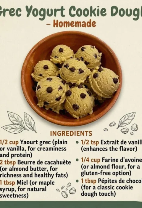 Greek Yogurt Cookie Dough