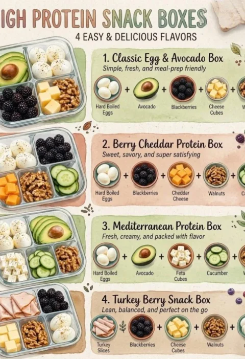 High Protein Snack Boxes