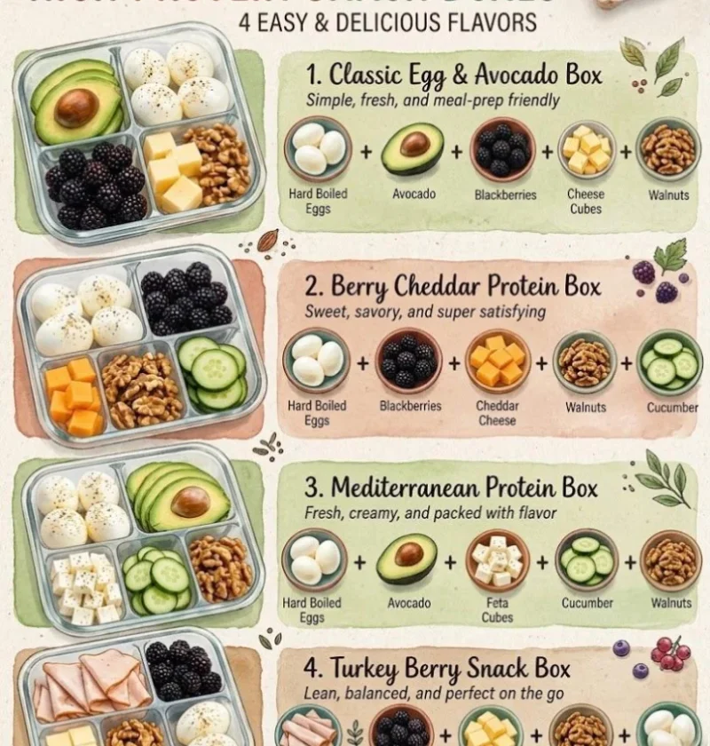 High Protein Snack Boxes