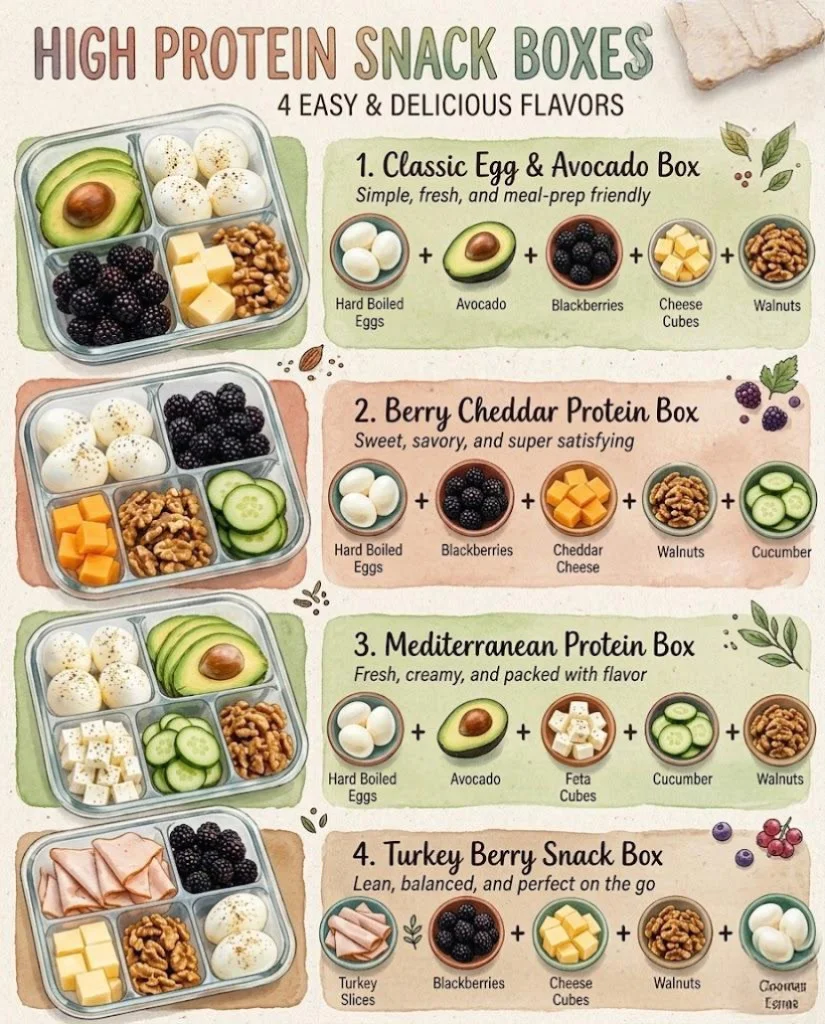High Protein Snack Boxes