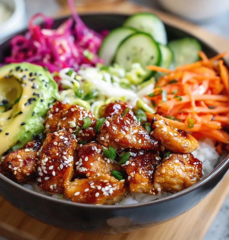Hot Honey Chicken Bowls