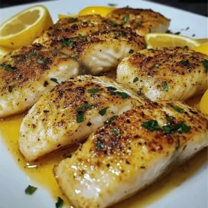 Lemon Butter Fish Fillet