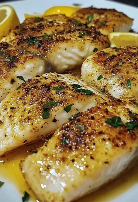 Lemon Butter Fish Fillet
