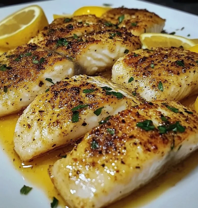 Lemon Butter Fish Fillet