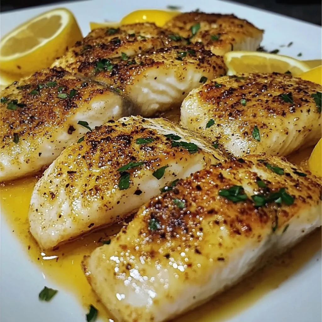 Lemon Butter Fish Fillet