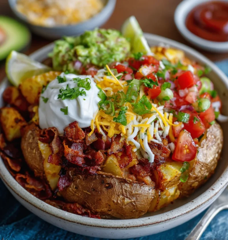 Loaded Fiesta Potato Bowl