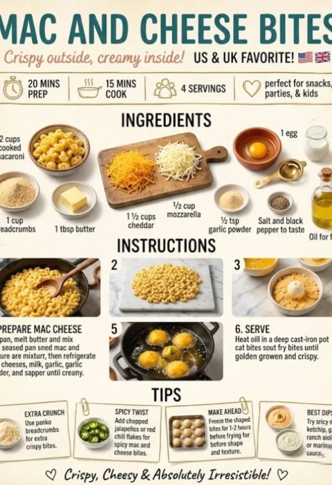 Mac & Cheese Bites