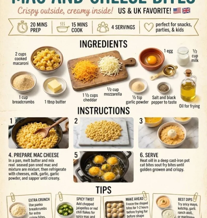 Mac & Cheese Bites