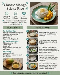 Mango Sticky Rice