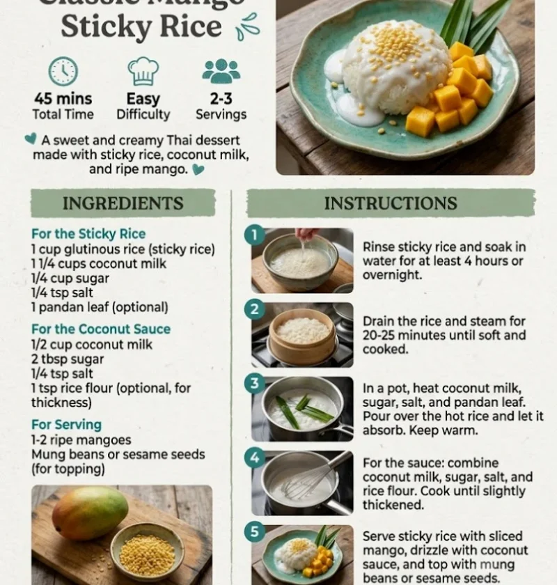 Mango Sticky Rice