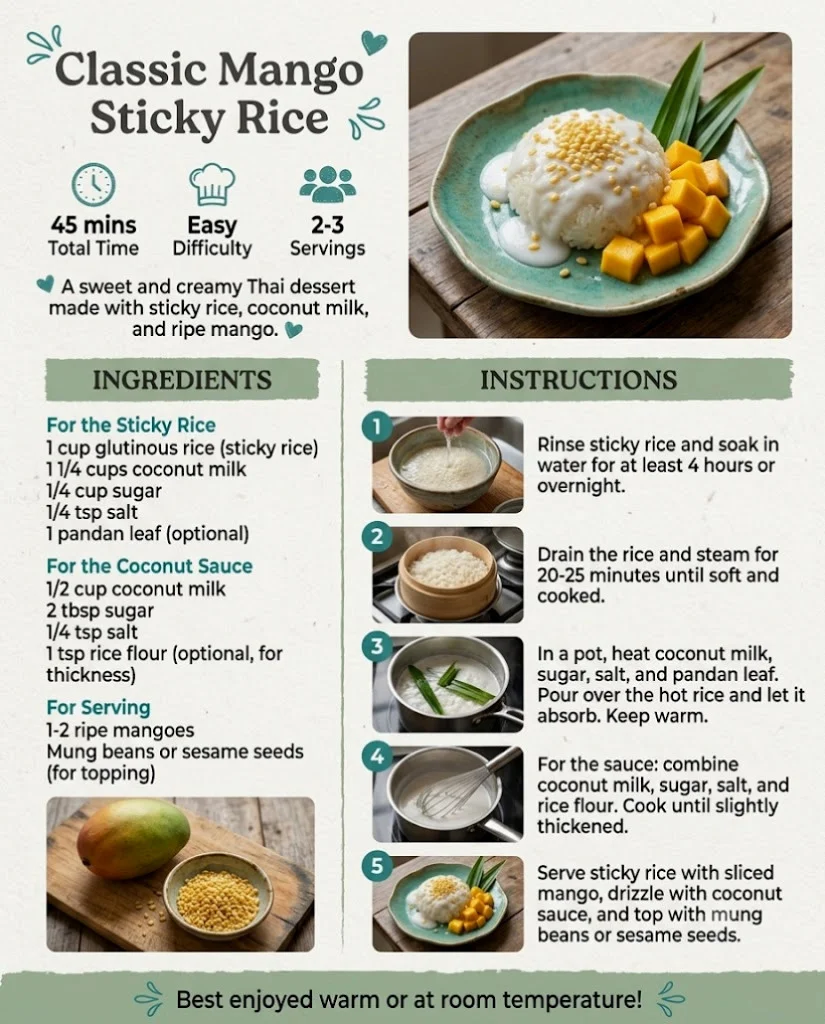 Mango Sticky Rice