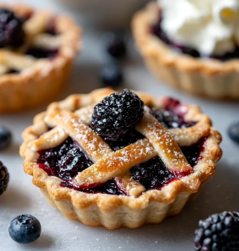 mini blueberry pie recipe