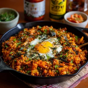 One-Pan Kimchi Fried Rice