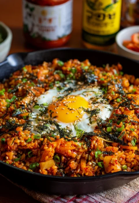 One-Pan Kimchi Fried Rice