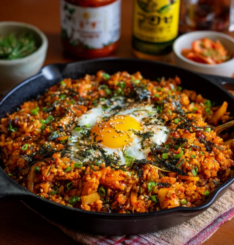 One-Pan Kimchi Fried Rice