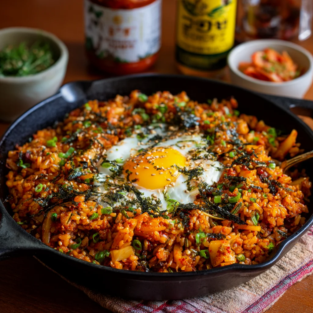 One-Pan Kimchi Fried Rice