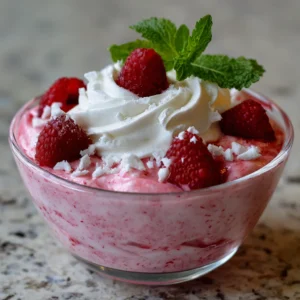 Raspberry Fool with Whipped Mascarpone