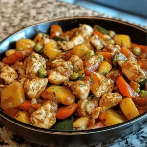 Savory Chicken and Vegetable Stir-Fry