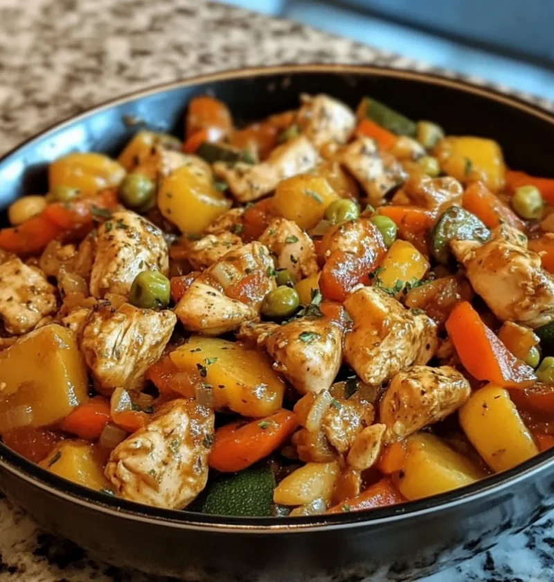 Savory Chicken and Vegetable Stir-Fry