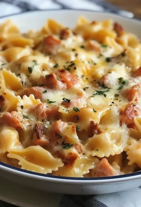 Savory Smoked Salmon Pasta