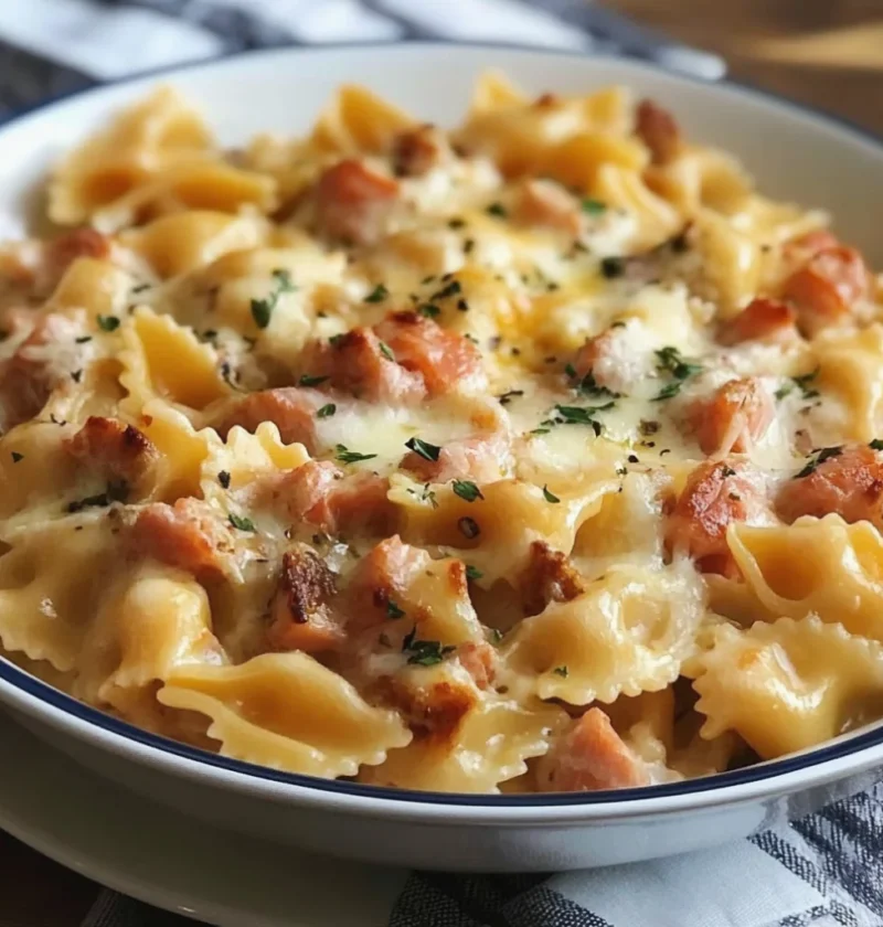 Savory Smoked Salmon Pasta