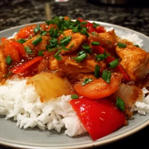 Slow Cooker Sweet and Sour Chicken