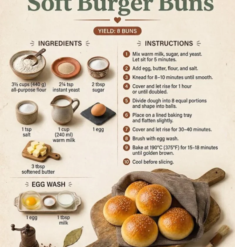 Soft Burger Buns