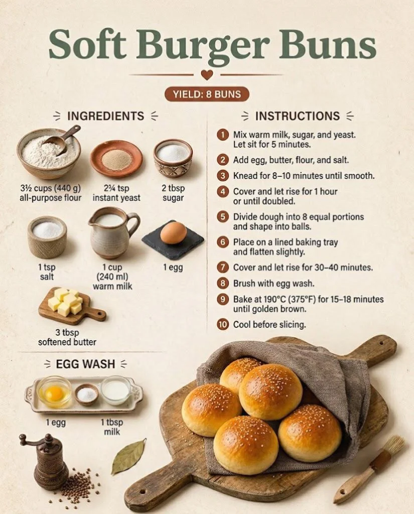 Soft Burger Buns