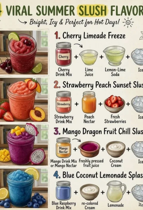 summer slush flavors