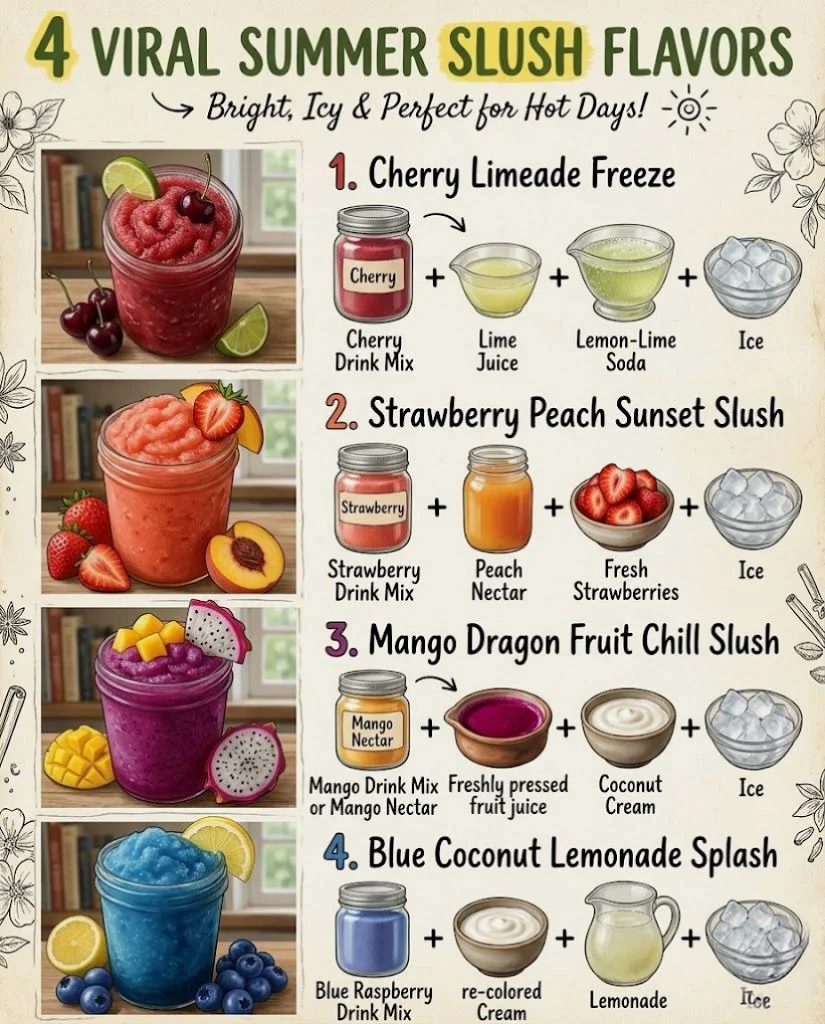 Summer Slush Flavors