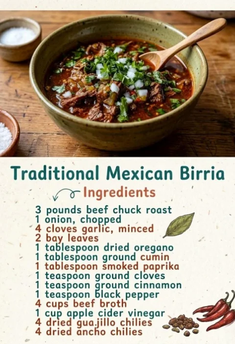Traditional Mexican Birria