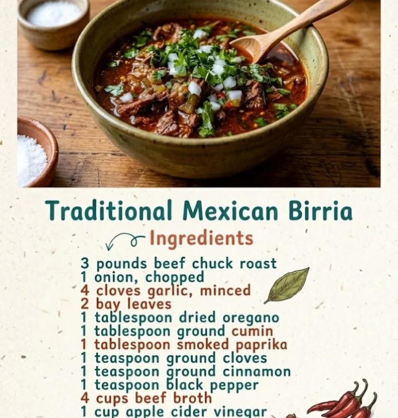 Traditional Mexican Birria