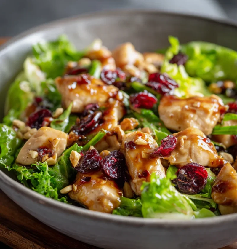 Asian Chicken Cranberry Salad