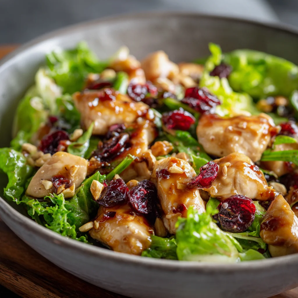 Asian Chicken Cranberry Salad