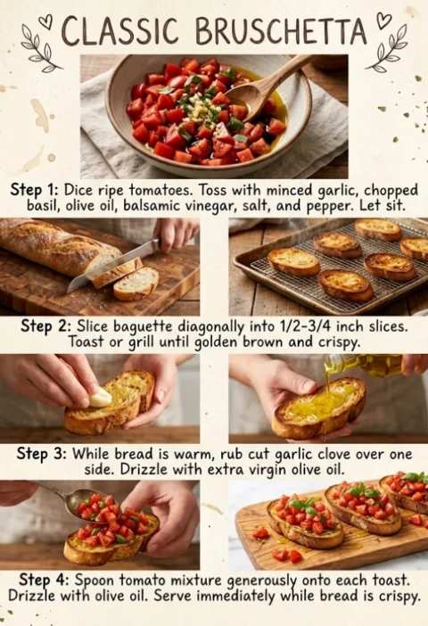 Classic Bruschetta Recipe