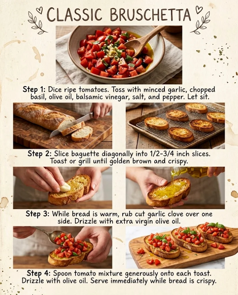Classic Bruschetta Recipe