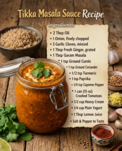 Creamy Tikka Masala Sauce